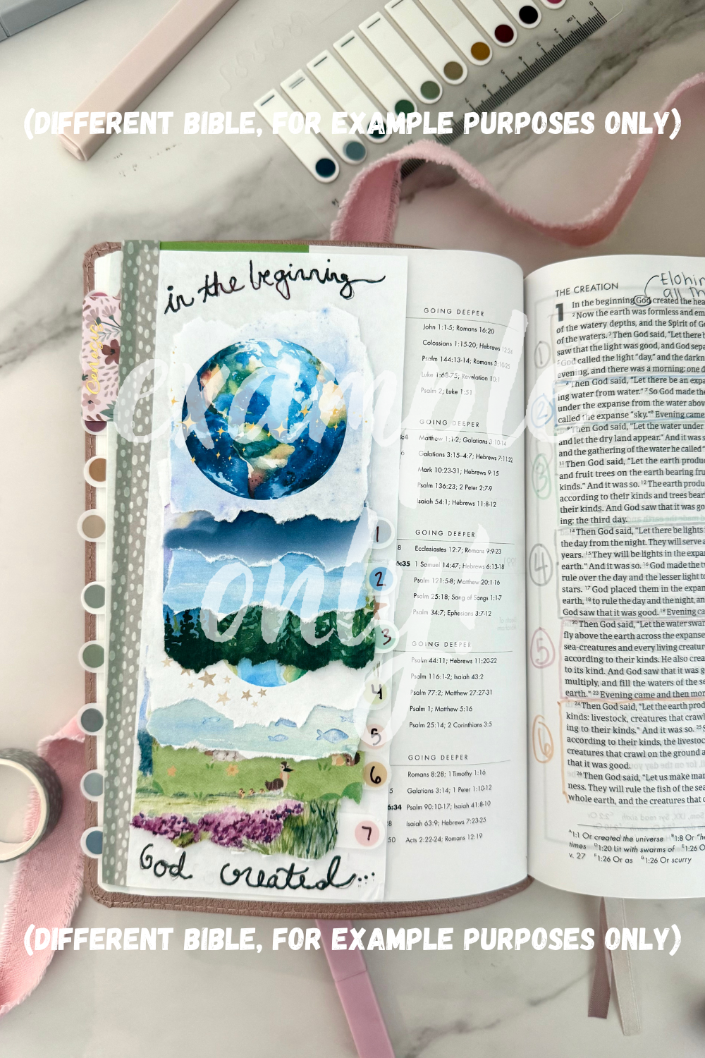 CSB Notetaking Bible – Hosanna Revival “Vienna” Edition (The Grace Collection)