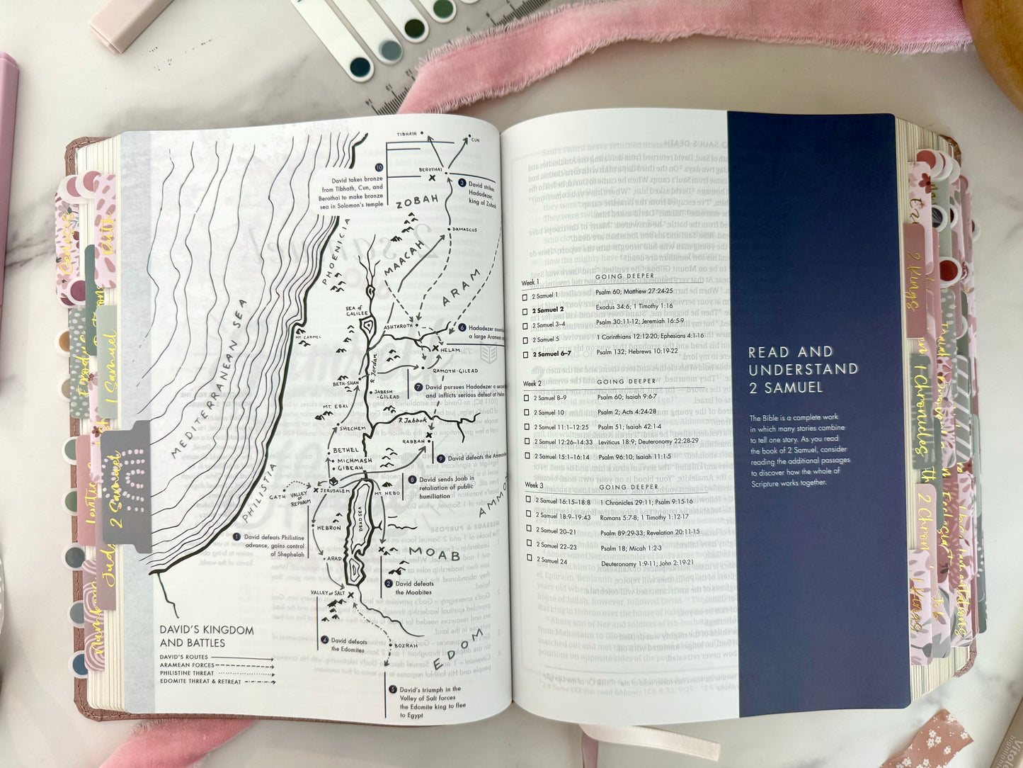 CSB She Reads Truth Bible in Rose Gold (the Grace Collection)