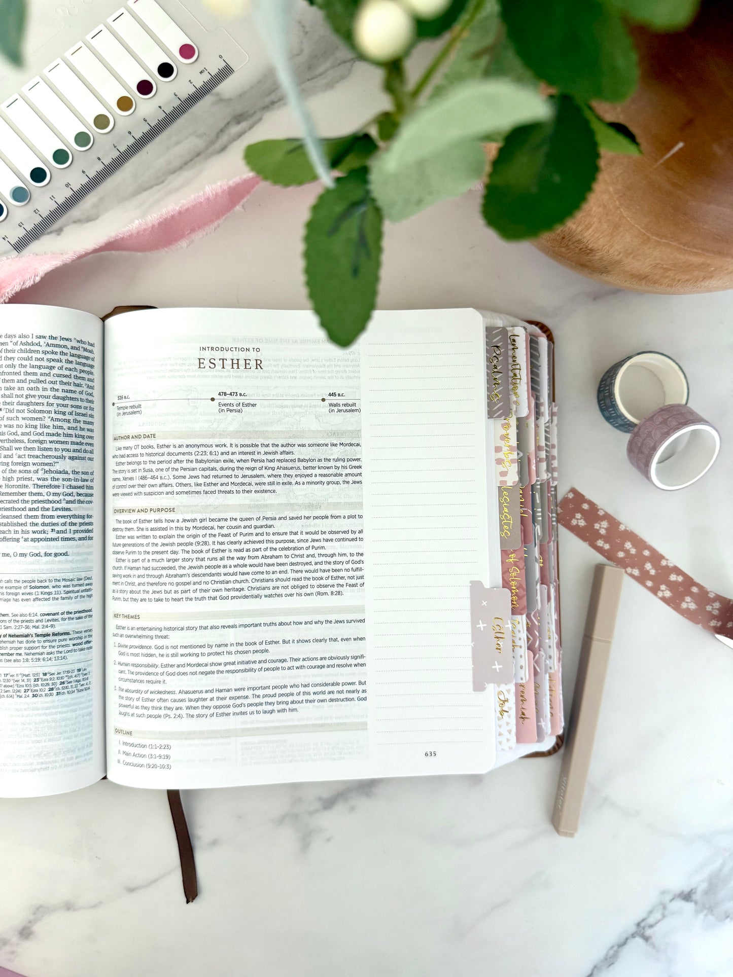 ESV Journaling Study Bible – Nubuck Caramel Edition (The Rooted Collection)