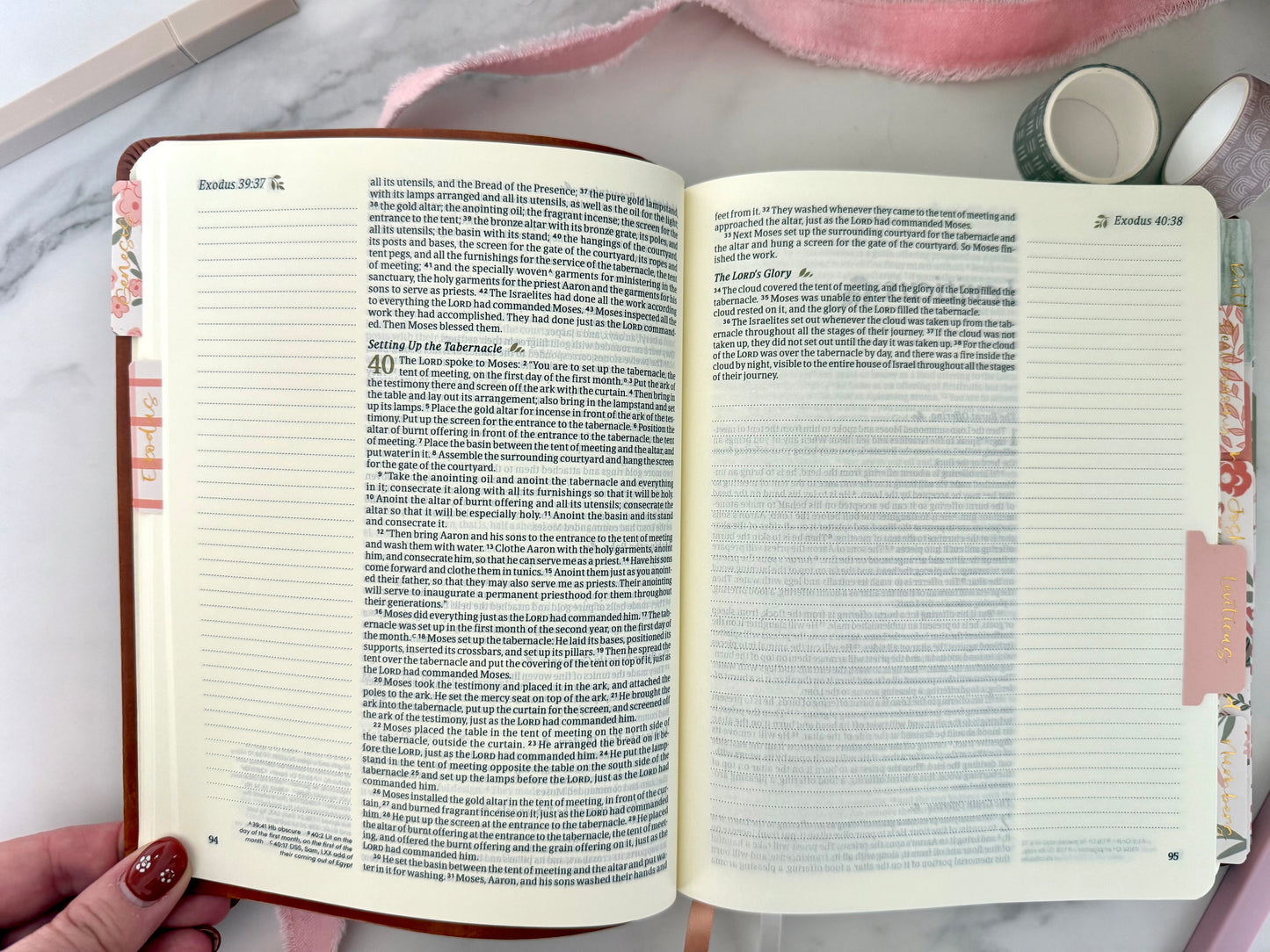 CSB Notetaking Bible – Hosanna Revival “Vienna” Edition (The Grace Collection)