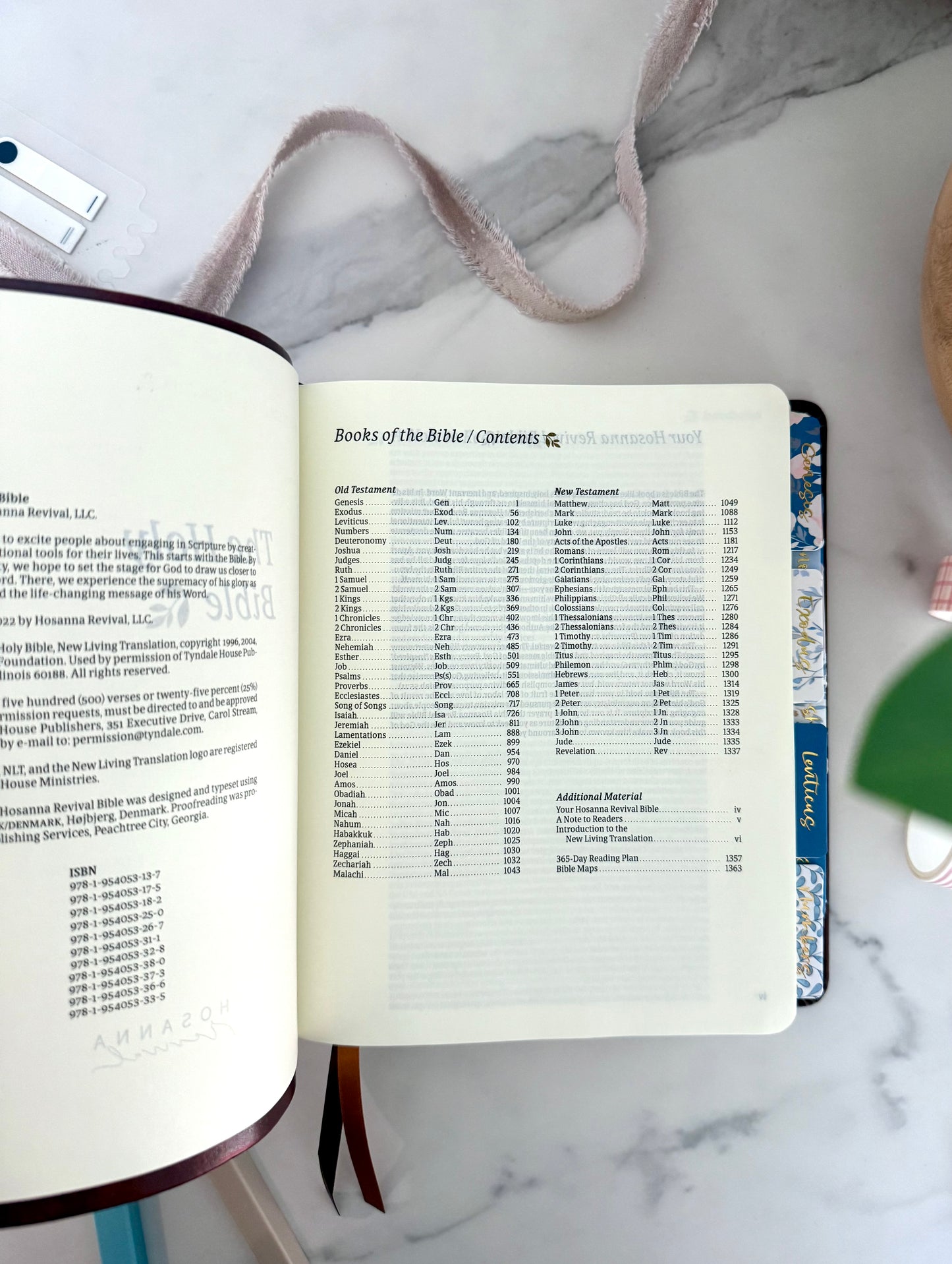 NLT Notetaking Bible – Hosanna Revival Santa Elena Edition (The Grace Collection)