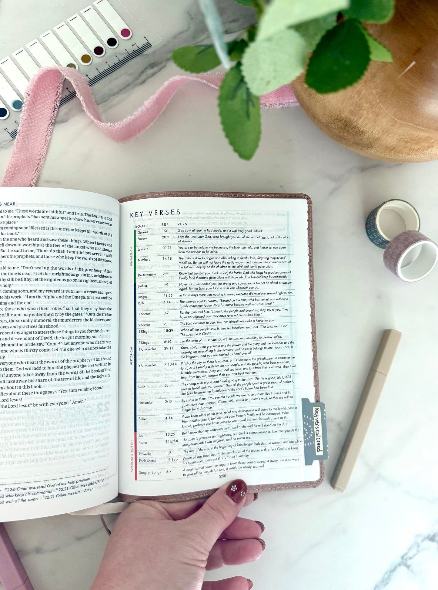 CSB She Reads Truth Bible in Rose Gold (the Grace Collection)